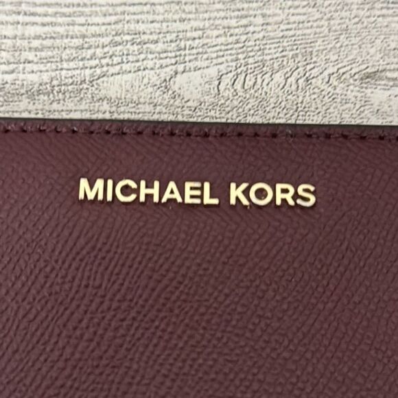 Michael Kors Burgundy Wallet - Picture 2 of 14